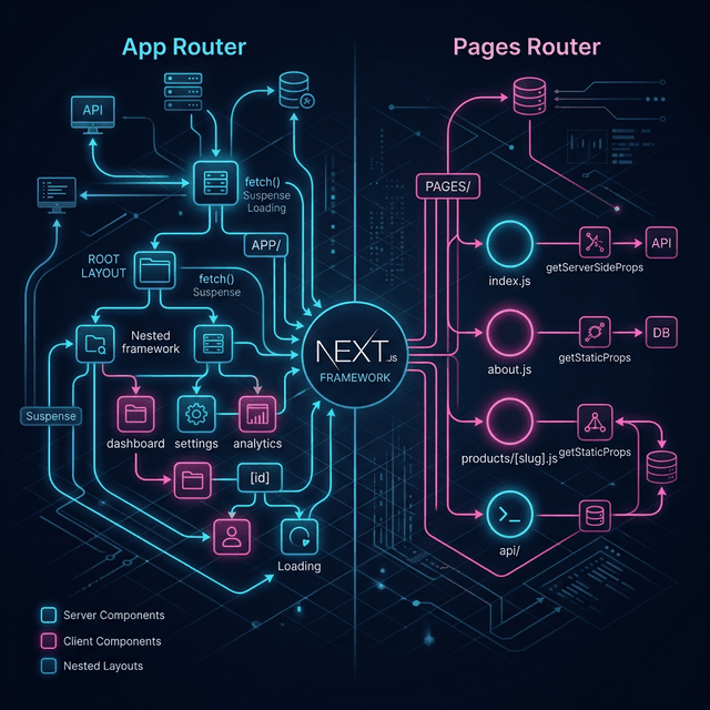 Next.js 15 App Router vs Pages Router: A Performance Case Study